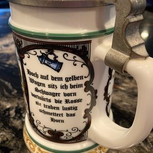 Vintage Original BMF Bierseidel German Beer Stein